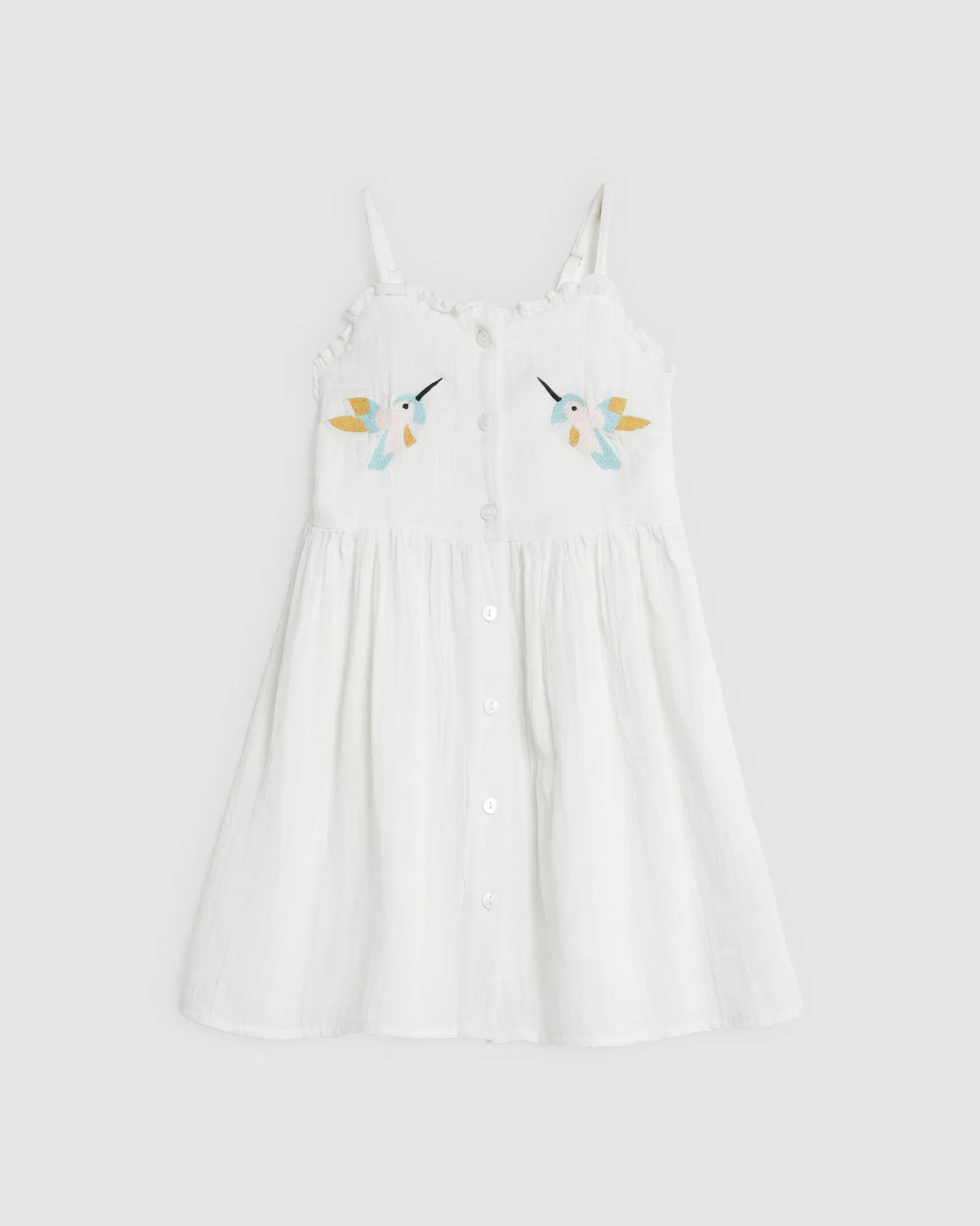 Billie Dress - White Birds
