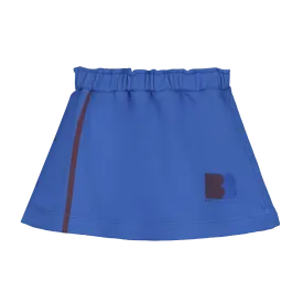 SK02-MINI SKIRT SIDE STRIPE-Fresh blue